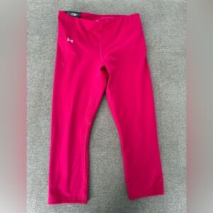 Under Armour Pink Capri